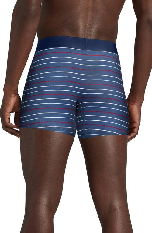 Shop Tommy John Cool Cotton Trunks In Americana Simple Stripe