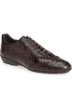 Mezlan 'Glasgow' Crocodile Leather Sneaker (Men) | Nordstrom