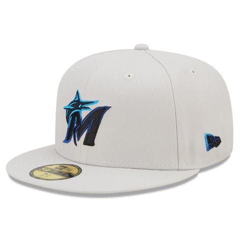 Men's New Era Khaki Miami Marlins 2023 Mother's Day On-Field 59FIFTY Fitted Hat