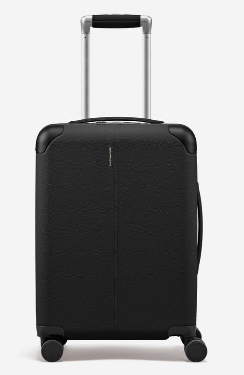 Maison De Sabre The Carry-on Suitcase In Black Caviar