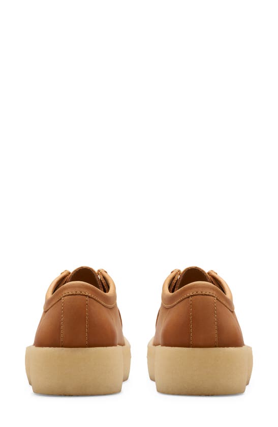 Shop Clarks Wallabee Cup Moc Toe Boot In Mid Tan Leather