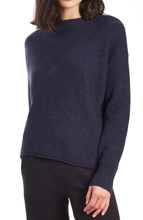 Shop Oyun Helm Sweater In Midnight