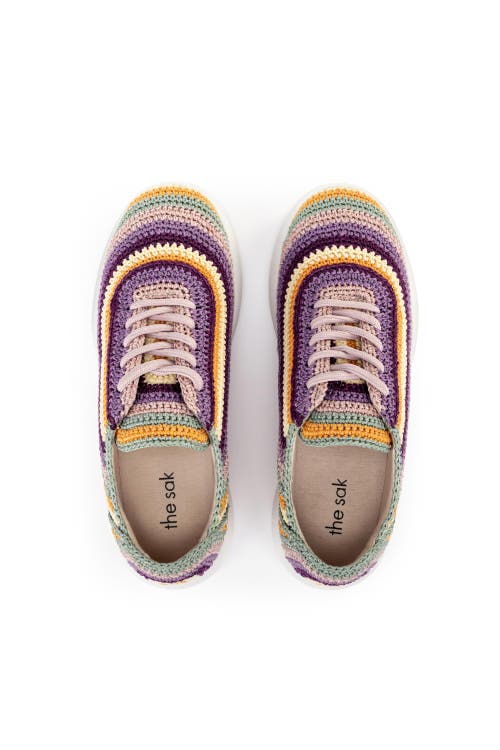 Shop The Sak Asha Sneaker In Heather Multi Stripe