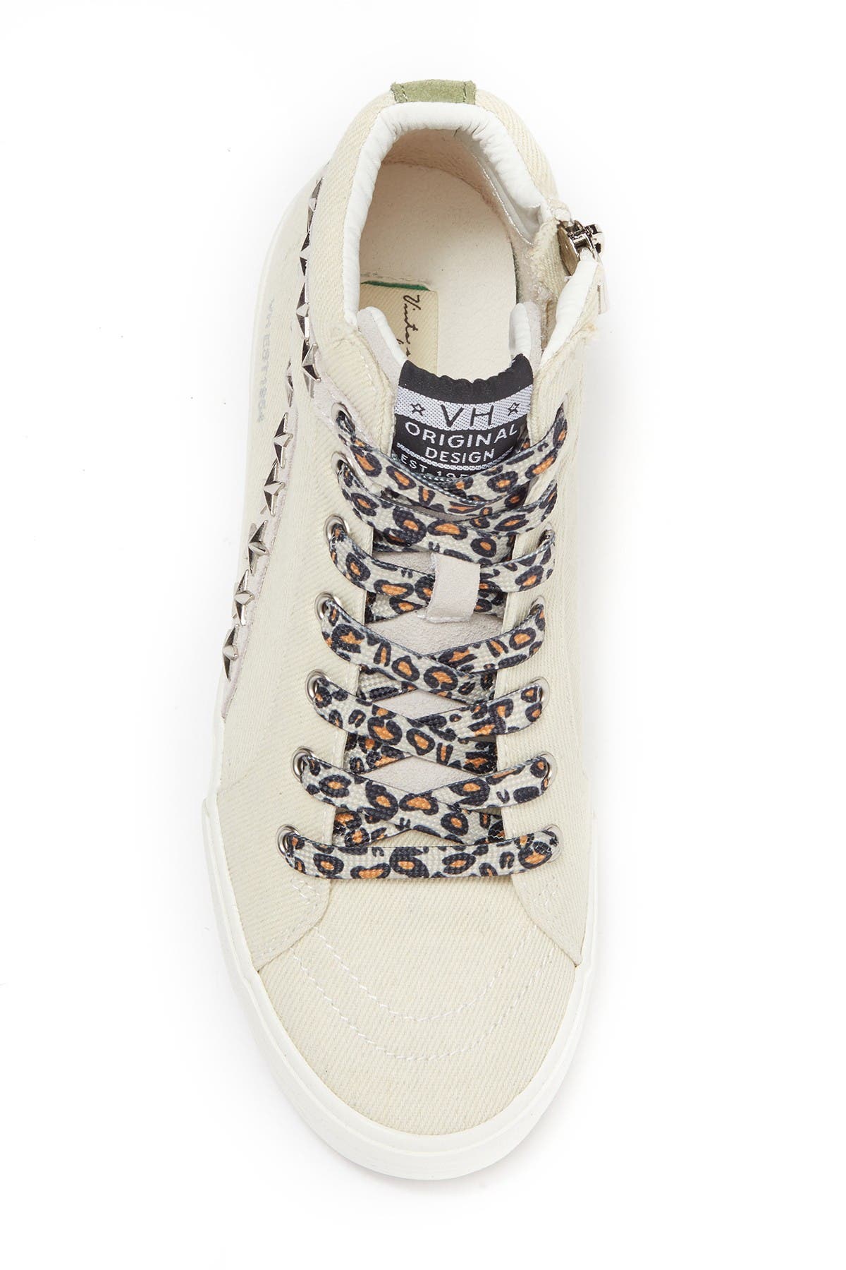 vintage havana carbonite high top sneaker