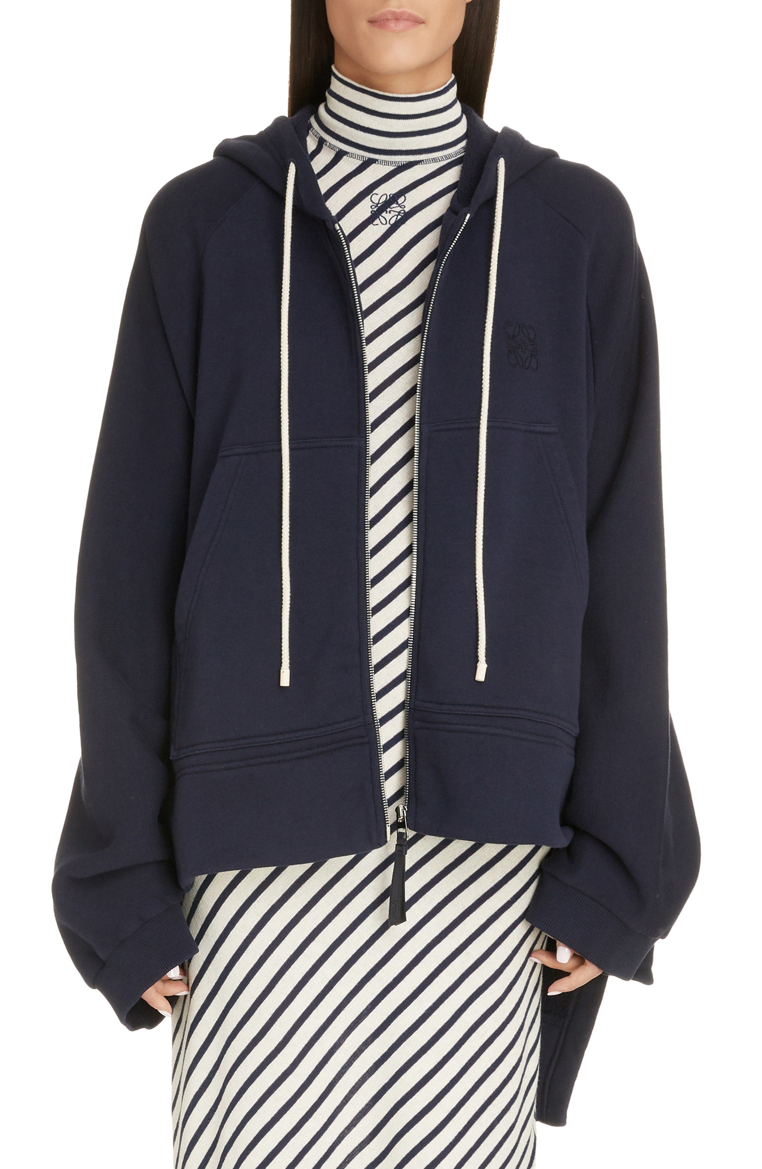 loewe oversize pullover hoodie