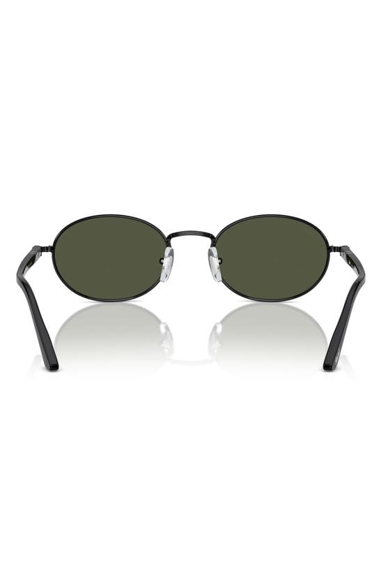 PERSOL PERSOL IDA 55MM OVAL SUNGLASSES