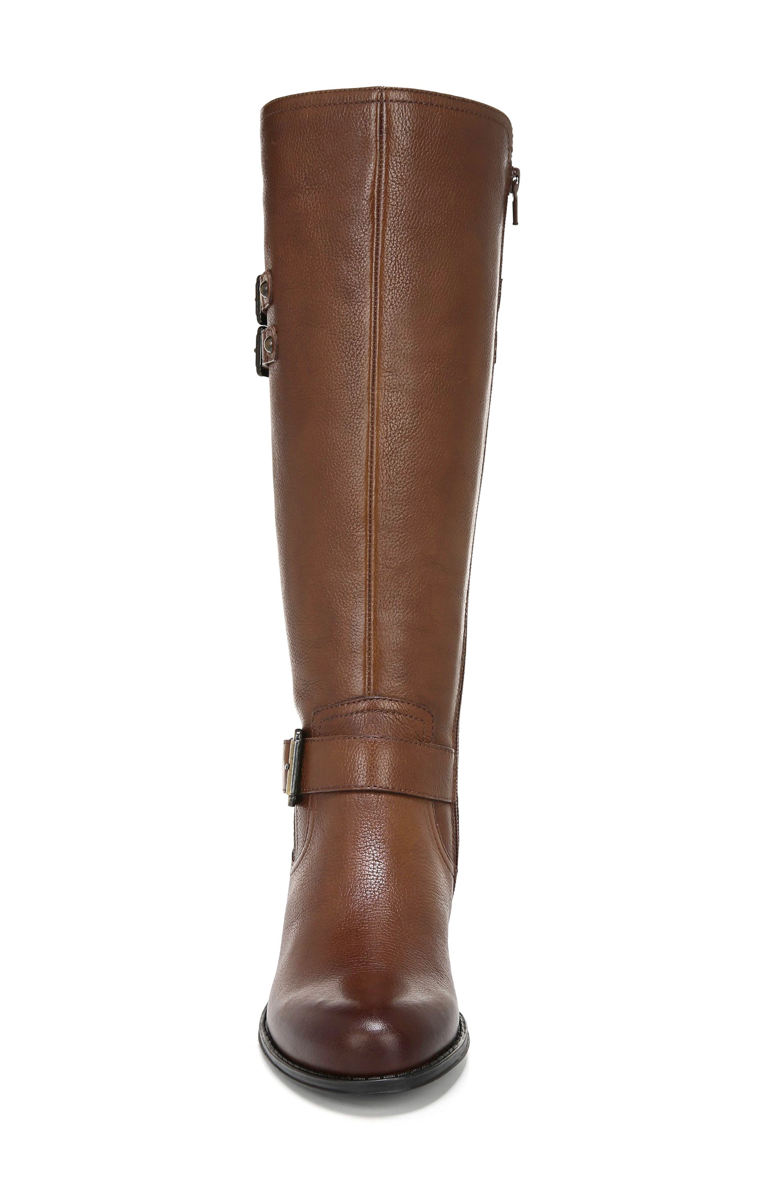 naturalizer jessie leather riding boots