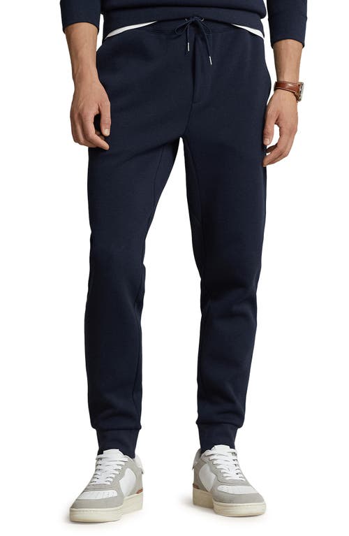 Double Knit Joggers in Aviator Navy