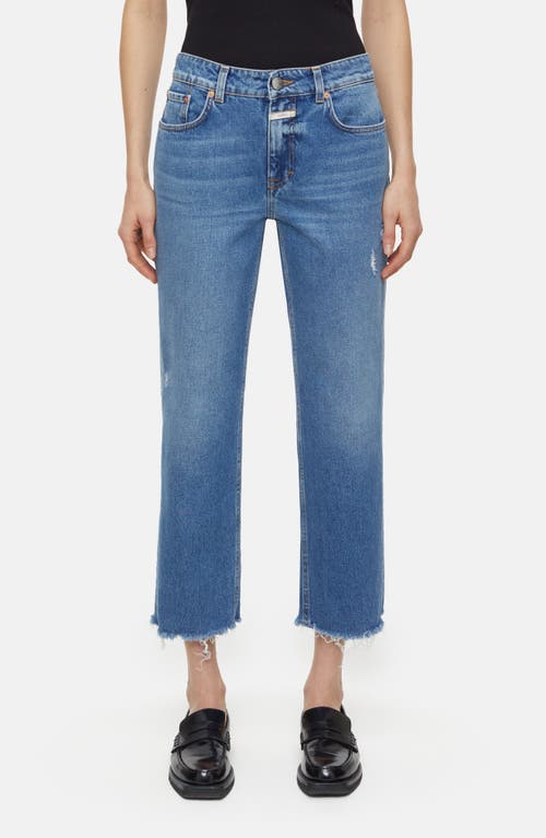 CLOSED CLOSED MILO SLIM FIT CROP STRAIGHT LEG JEANS