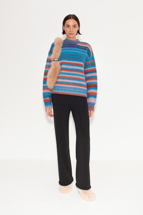 Shop Simonmiller Calder Knit Sweater In Matisse Blue Multi