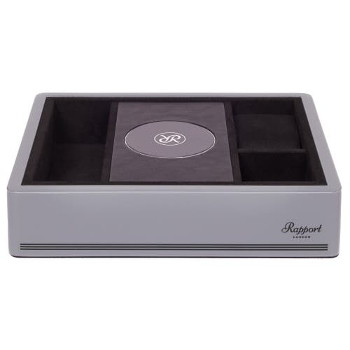 Rapport London Formula Wireless Charging Tray In Grey