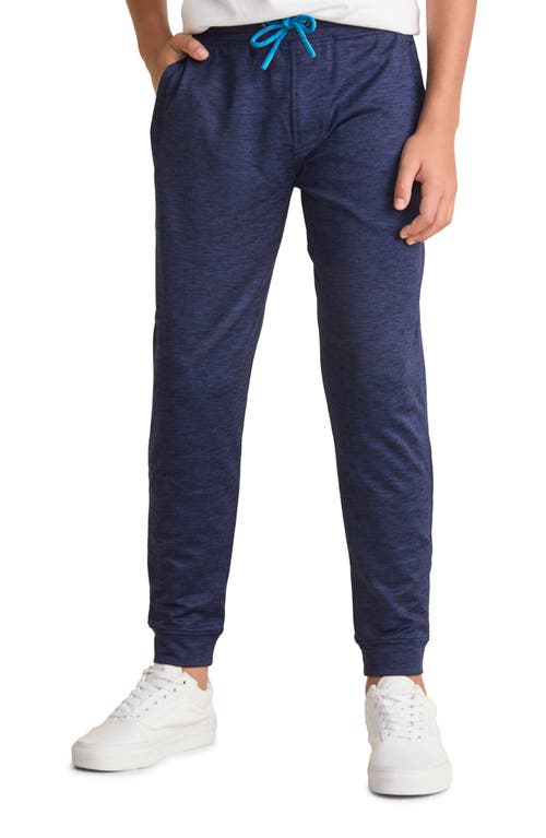 Vineyard Vines Kids' Performance Joggers In Deep Bay Heather