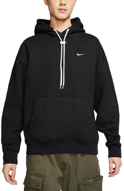 Nike Hooded Sweatshirt In Black