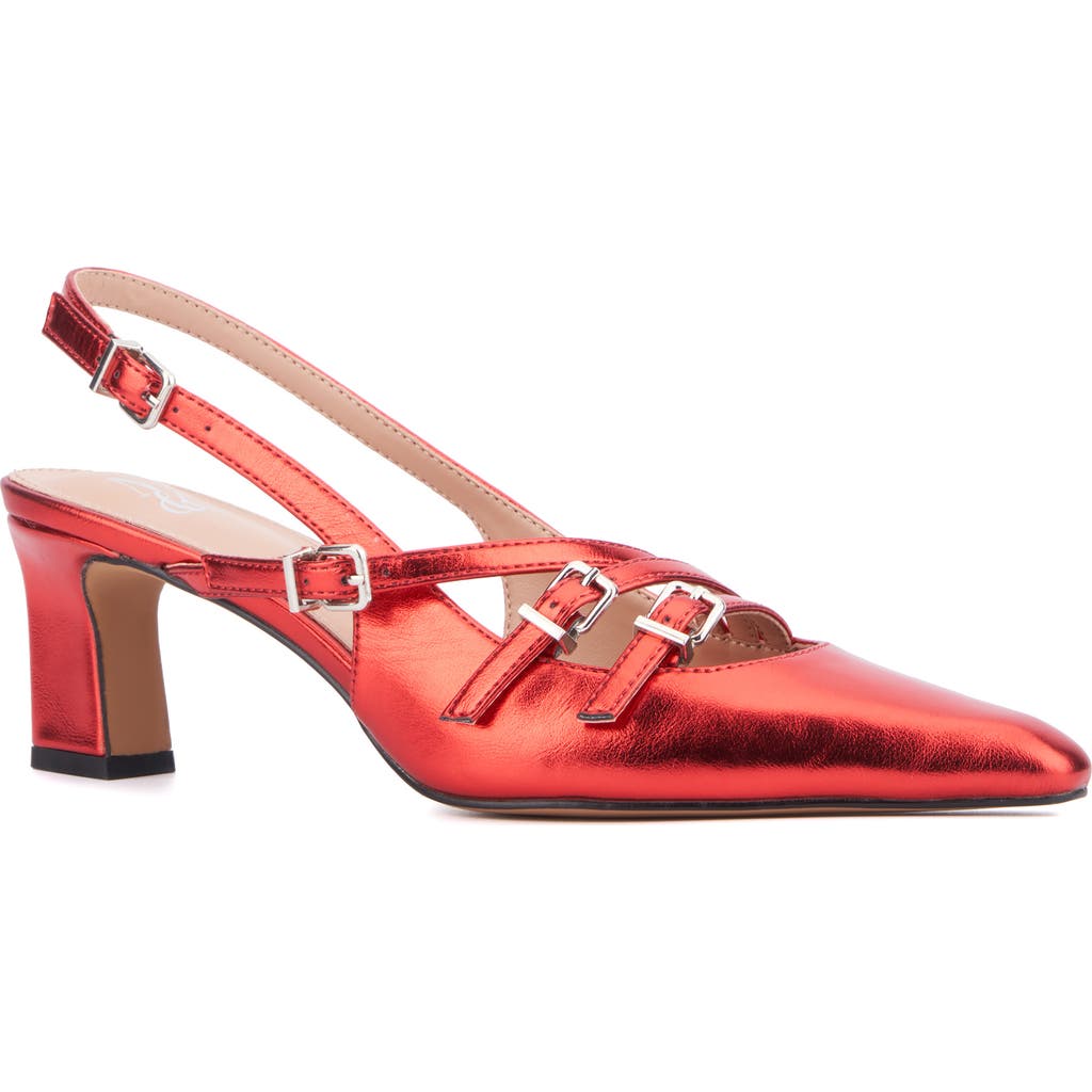 NEW YORK AND COMPANY NEW YORK AND COMPANY IMARI SLINGBACK PUMP