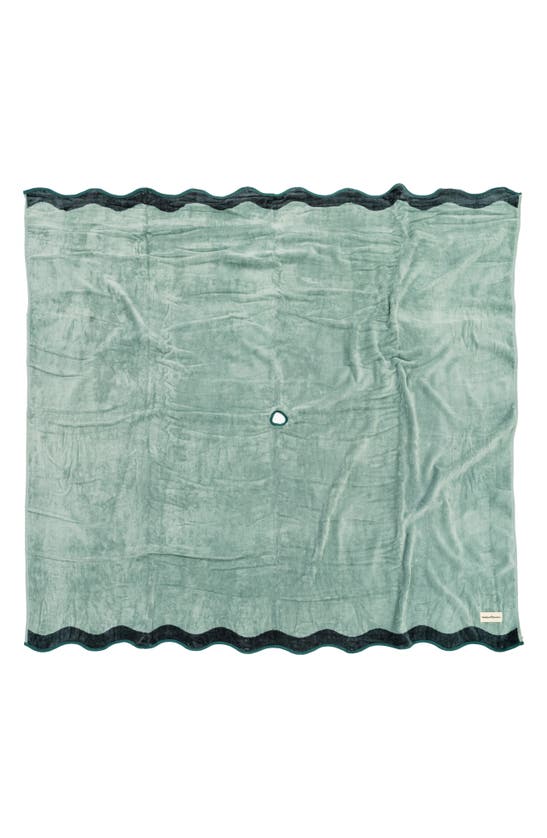 Shop Business & Pleasure Co. The Beach Blanket In Riviera Green