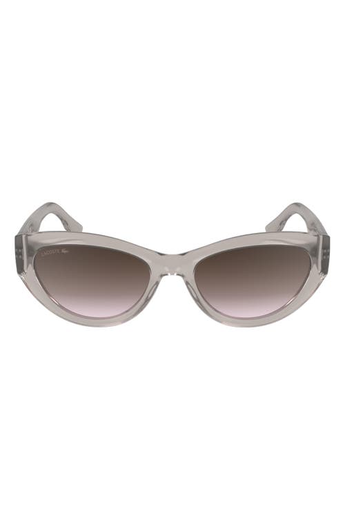 Sport 54mm Cat Eye Sunglasses in Opaline Nude