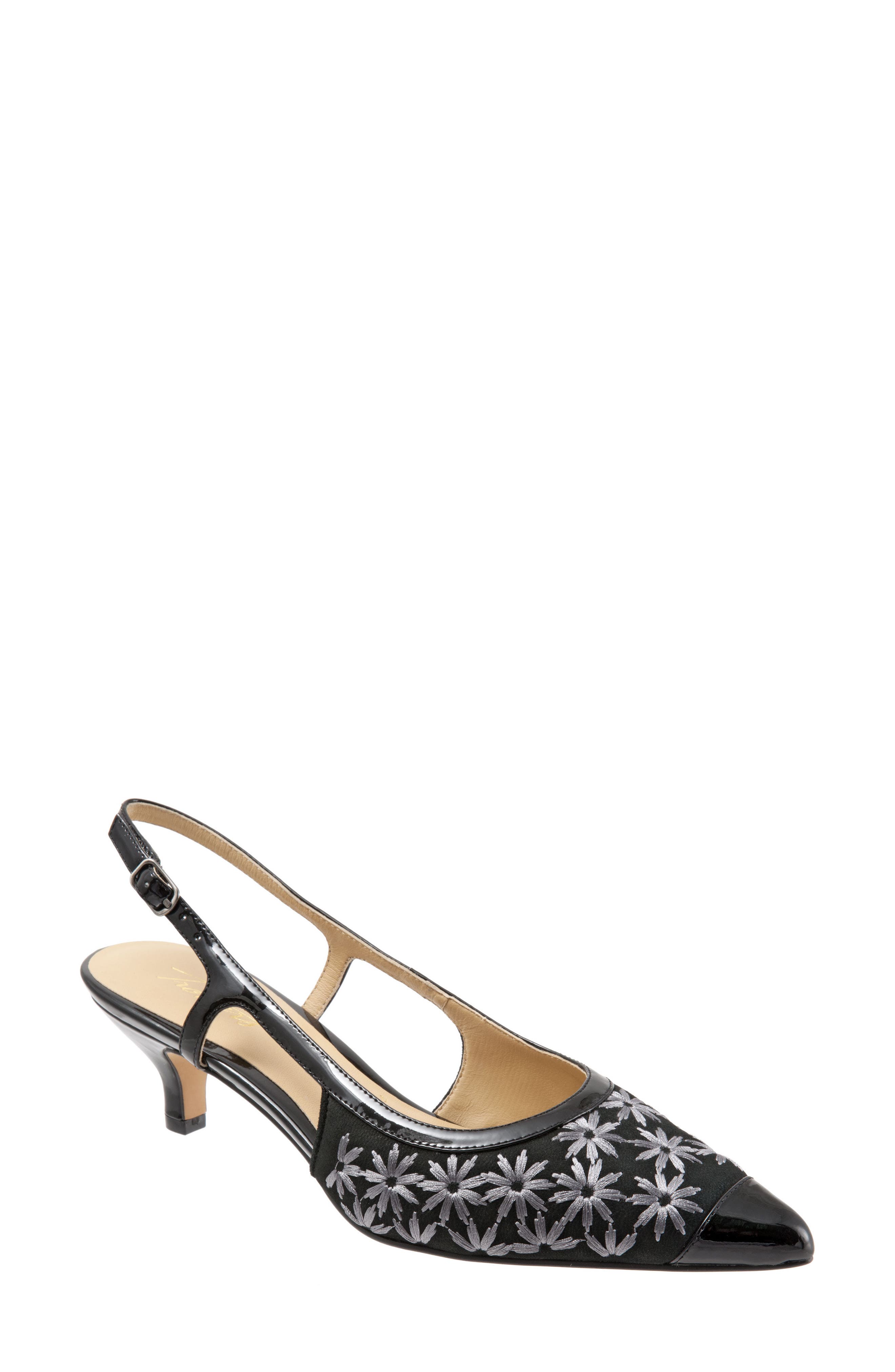 trotters slingback pumps