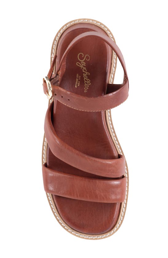 Shop Seychelles Tangelo Platform Wedge Sandal In Brown