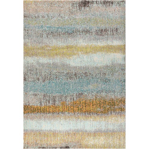 Jonathan Y Contemporary Pop Modern Abstract Vintage Area Rug In Cream/yellow