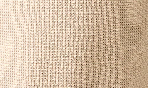 Faherty Sunwashed Stripe Textured Organic Cotton Crewneck Sweater In Dune Natural Surf Stripe