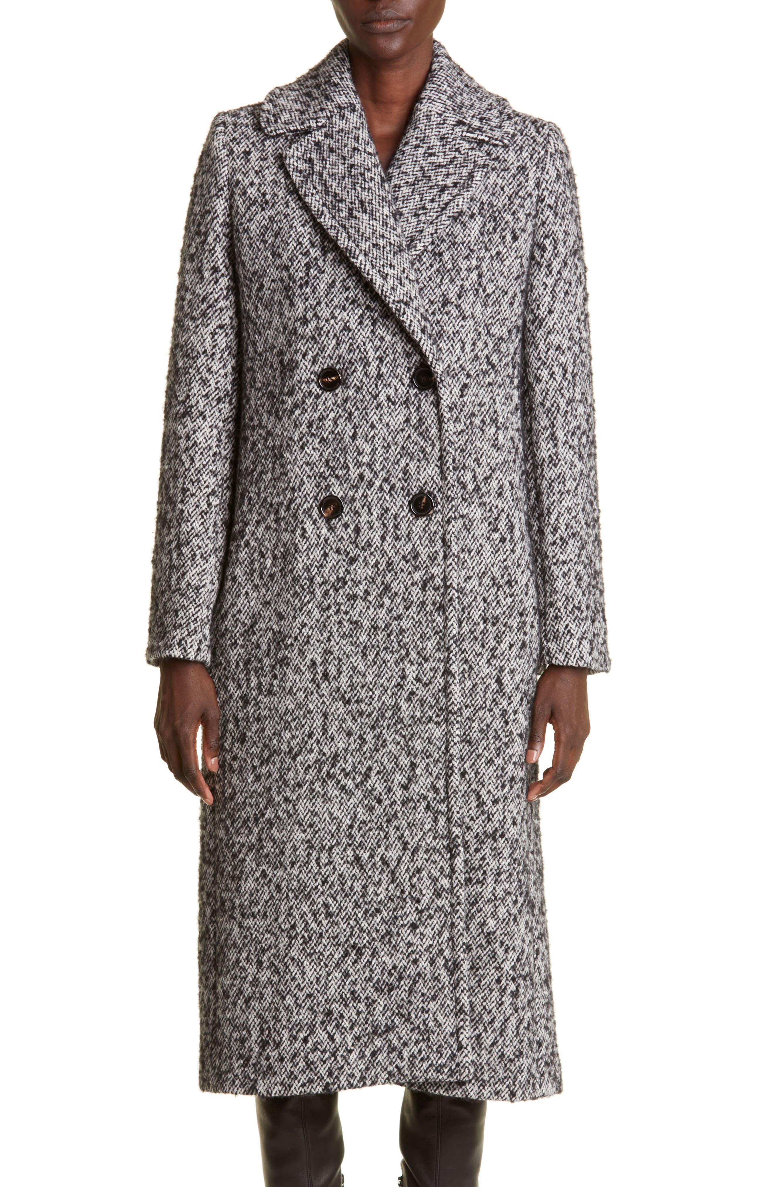 weekend max mara wool blend jacket