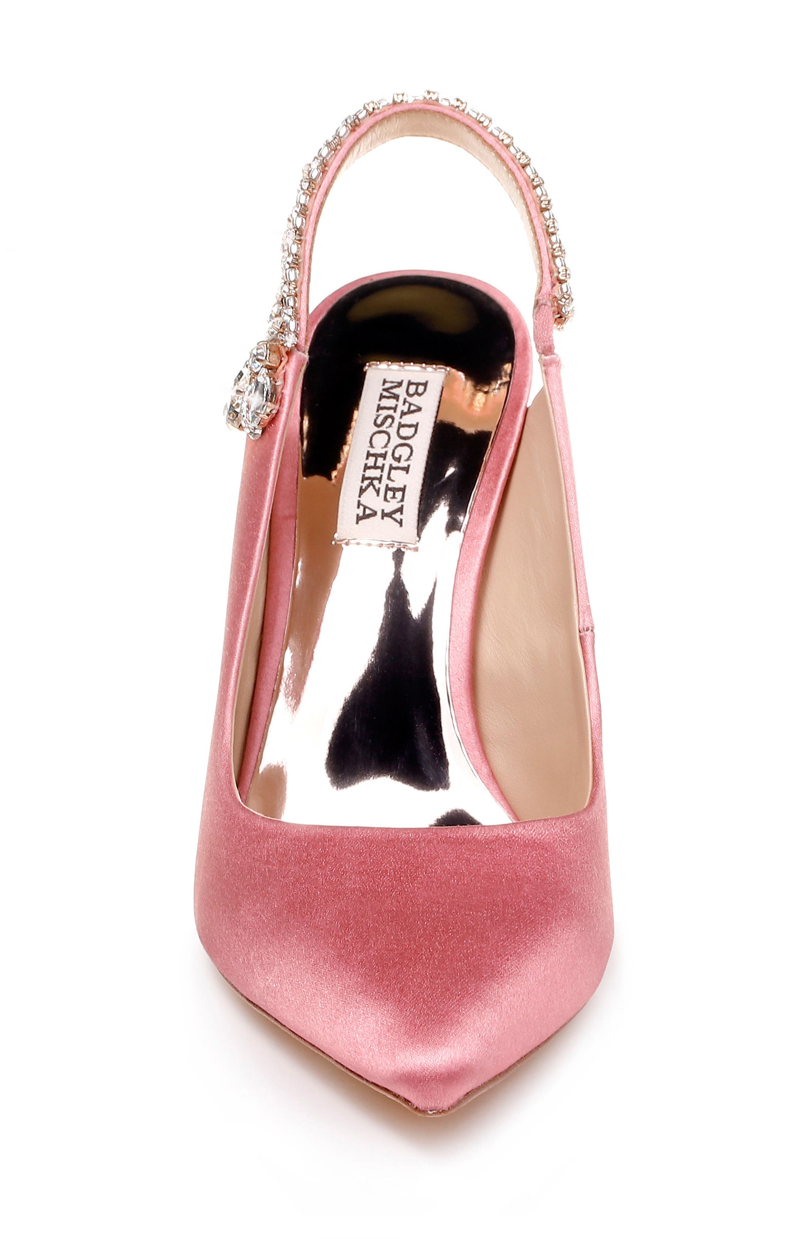 badgley mischka paxton pointy toe slingback pump