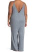 Thumbnail image number 2 of Aegean Weekend Ribbed Fleece Lounge Jumpsuit