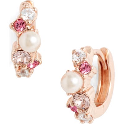 Olivia Burton Swarovski Crystal Huggie Earrings