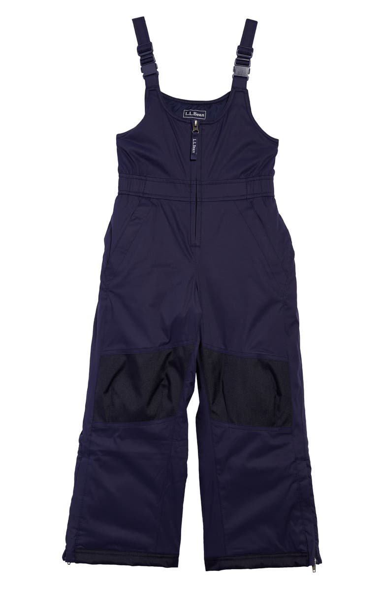 L.L.BEAN Kids' Cold Buster Snow Bib Overalls, Main, color, DEEPEST BLUE