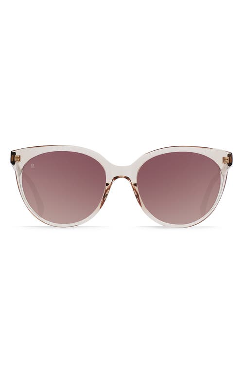 RAEN Lily 54mm Polarized Cat Eye Sunglasses in Dawn/Blush Mirror at Nordstrom