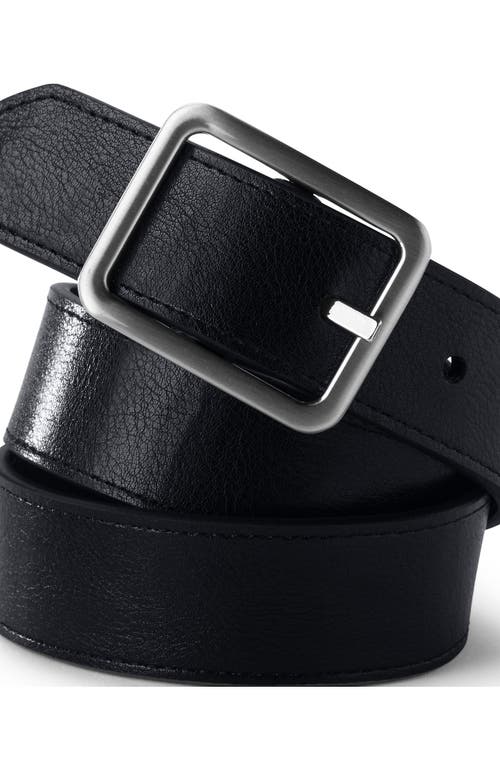 Lands' End School Uniform Kids Reversible Belt In Brown/black