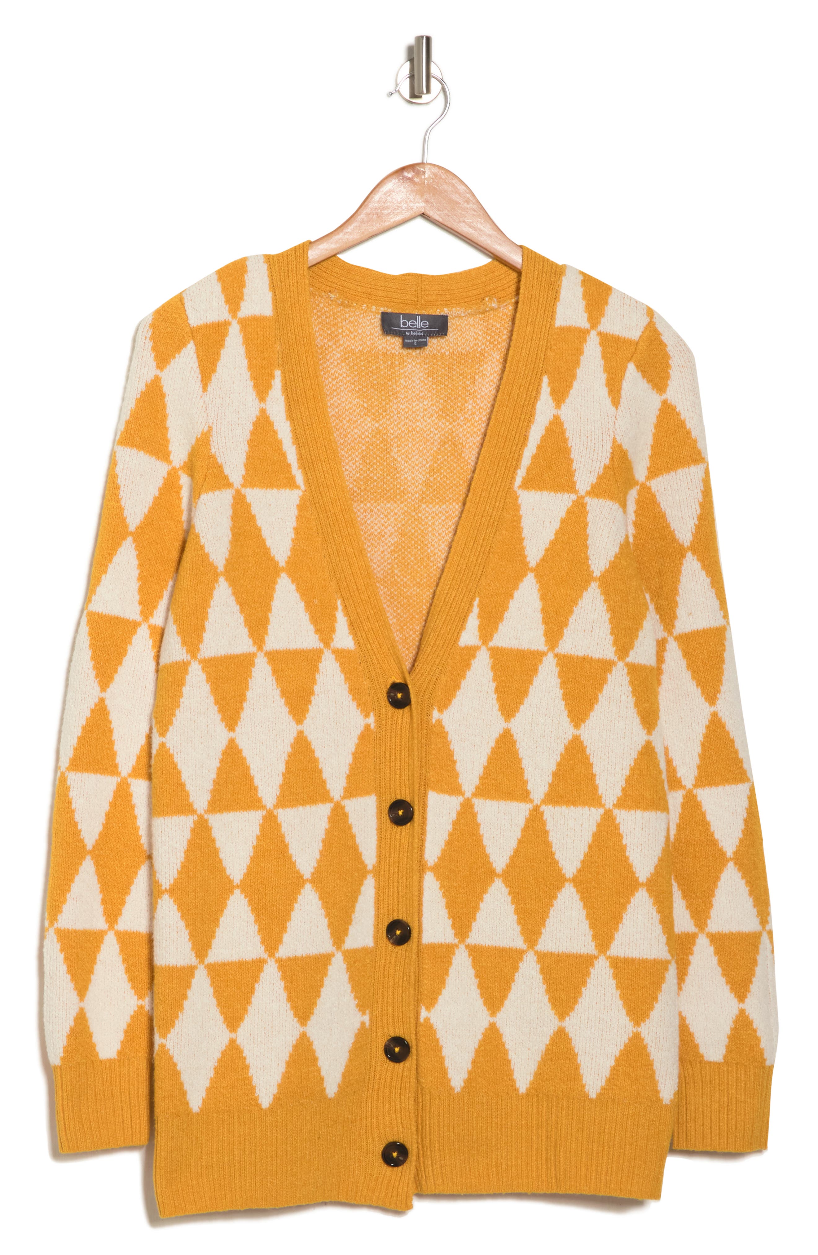 Belldini Diamond Print Button Print 