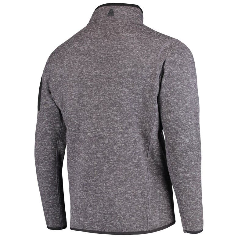 Shop Antigua Charcoal Air Force Falcons Fortune Half-zip Sweatshirt