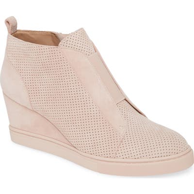 Linea Paolo Felicia Iii Wedge Sneaker- Pink