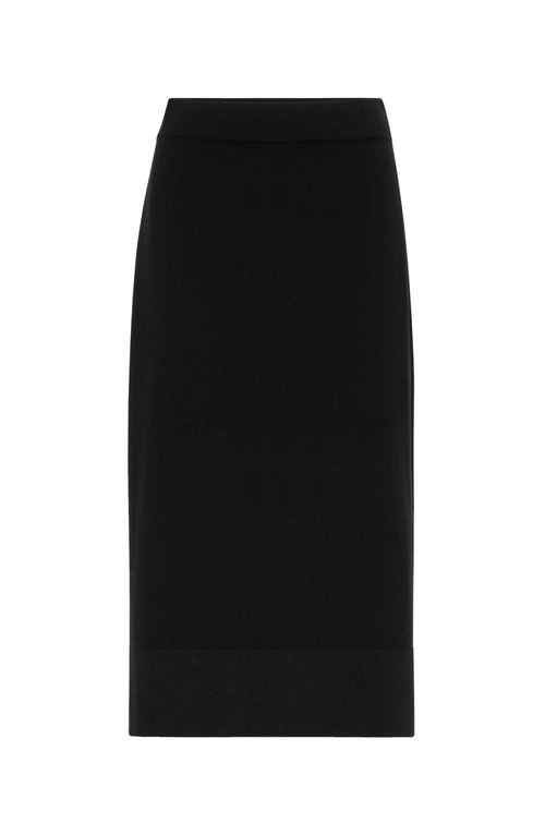 Shop Brunello Cucinelli Midi-skirt In Black