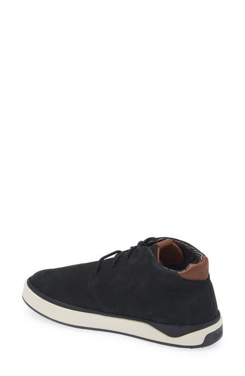 Shop Olukai Papakū 'ili Waterproof Chukka Boot In Black/black