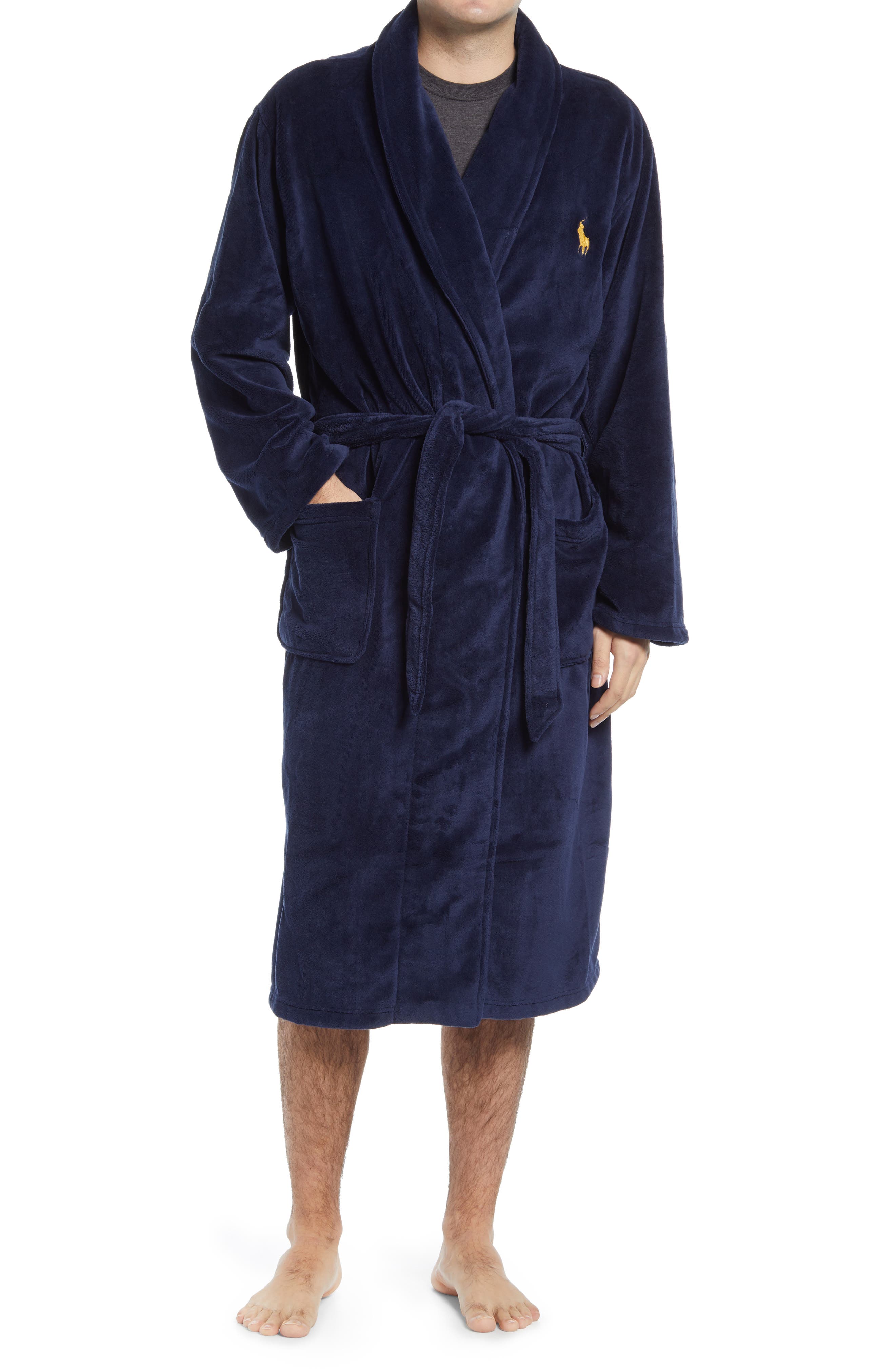 polo ralph lauren microfiber robe