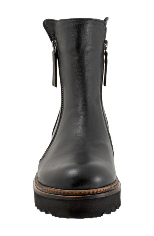 Bueno Ariana Zip-up Boot In Black
