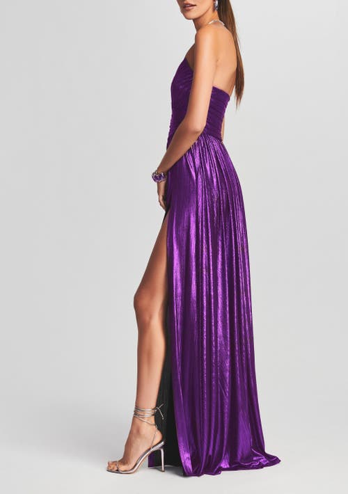 Retroféte Waldorf Dress In Purple