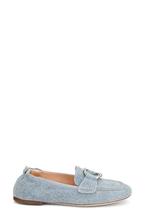 Sheryl Denim Loafer in Jeans-Silver