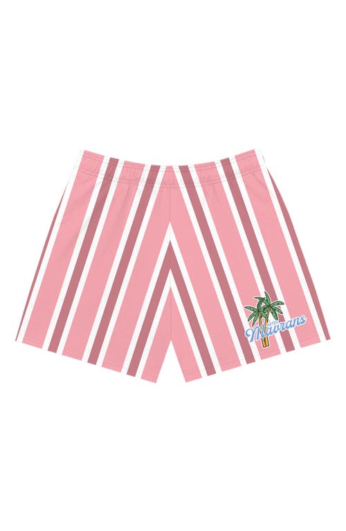 Beverly Hills Mesh Shorts in Pink