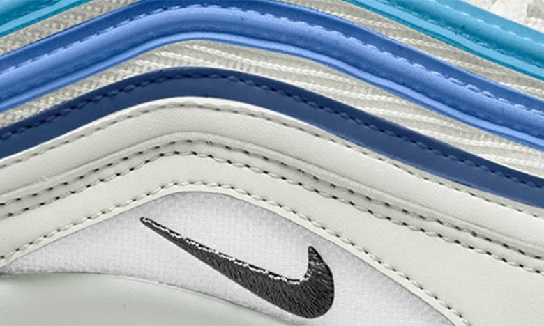 Shop Nike Kids' Air Max 97 Sneaker In White/ Black/ Court Blue