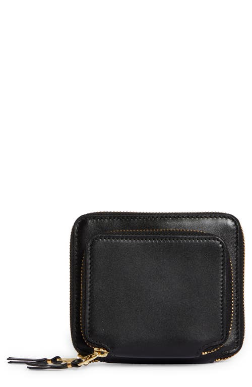 Comme des Garçons Wallets Outside Pocket Two-Compartment Leather Wallet in at Nordstrom