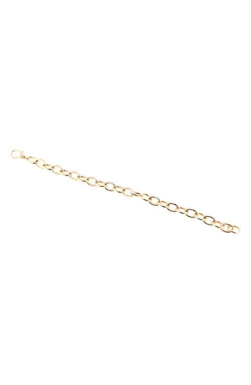 Roberto Coin Link Bracelet in Yellow Gold at Nordstrom, Size 7