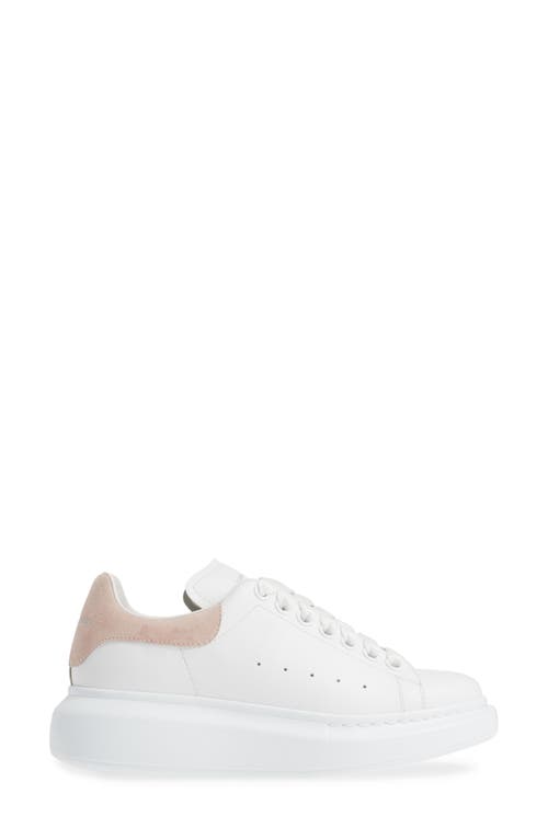 Shop Alexander Mcqueen Oversized Sneaker In White/patchouli 161