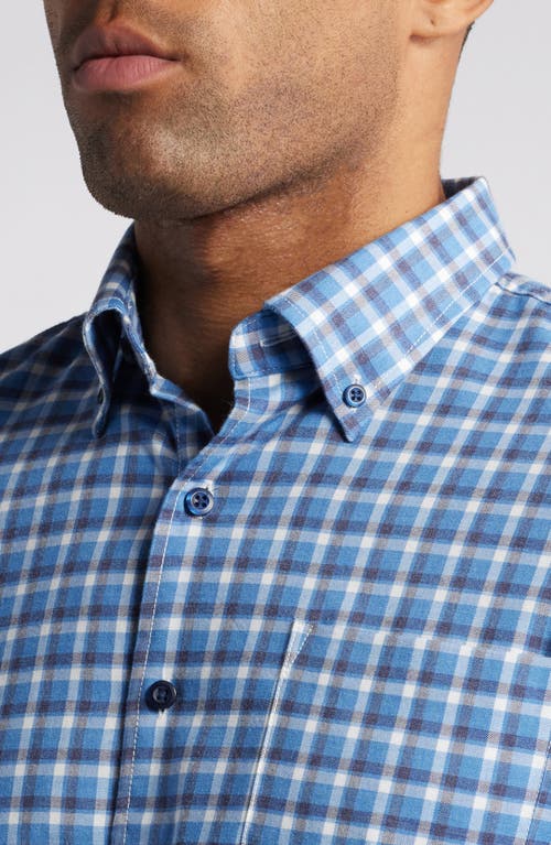 Shop Johnnie-o Tally Hangin' Out Performance Button-down Shirt In Victory