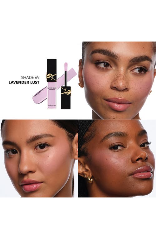 Saint Laurent Yves Make Me Blush Liquid Blush In 69 Lavender Lust