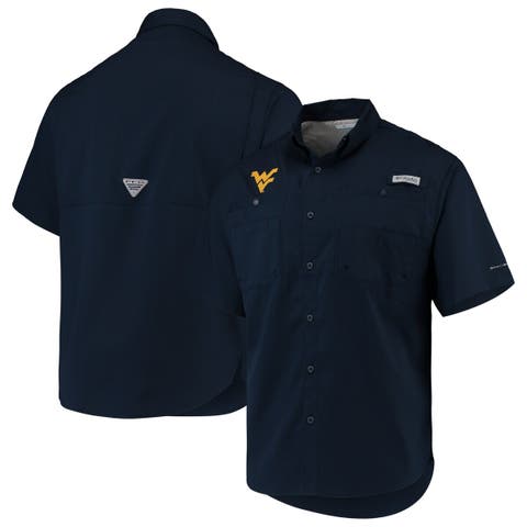 Men's Columbia Gray Kentucky Wildcats Tamiami Omni-Shade Button-Down Shirt