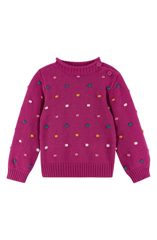 Andy & Evan Sweater & Leggings Set In Fuchsia Bobble