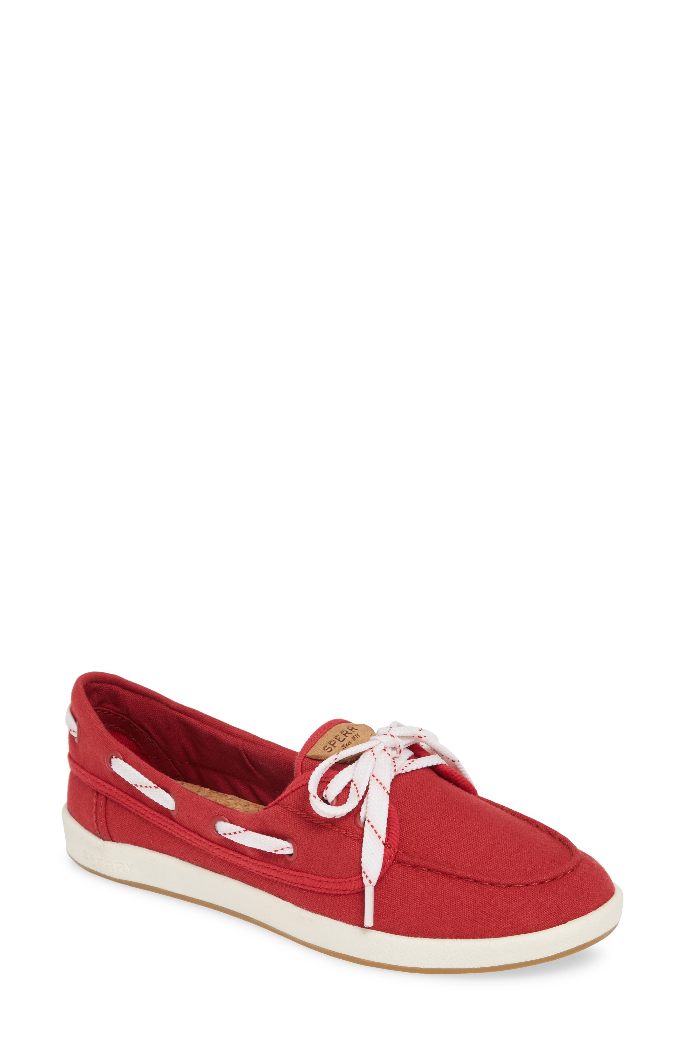 Sperry Drift Hale Flat, Red